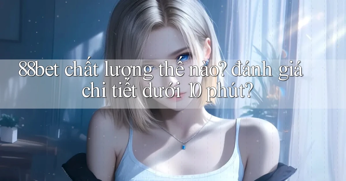 88bet chất lượng thế nào đánh giá chi tiết dưới 10 phút