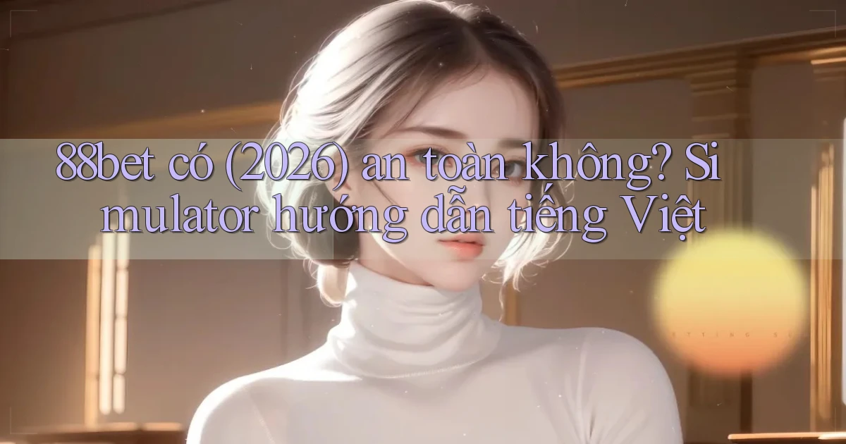 88bet có (2026) an toàn không simulator hướng dẫn tiếng Việt