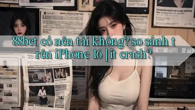 88bet có nên tải không so sánh trên iPhone 16 ít crash