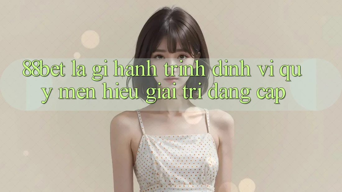 88bet Là Gì? Hành Trình Định Vị Quý mến Hiệu Giải Trí Đẳng Cấp