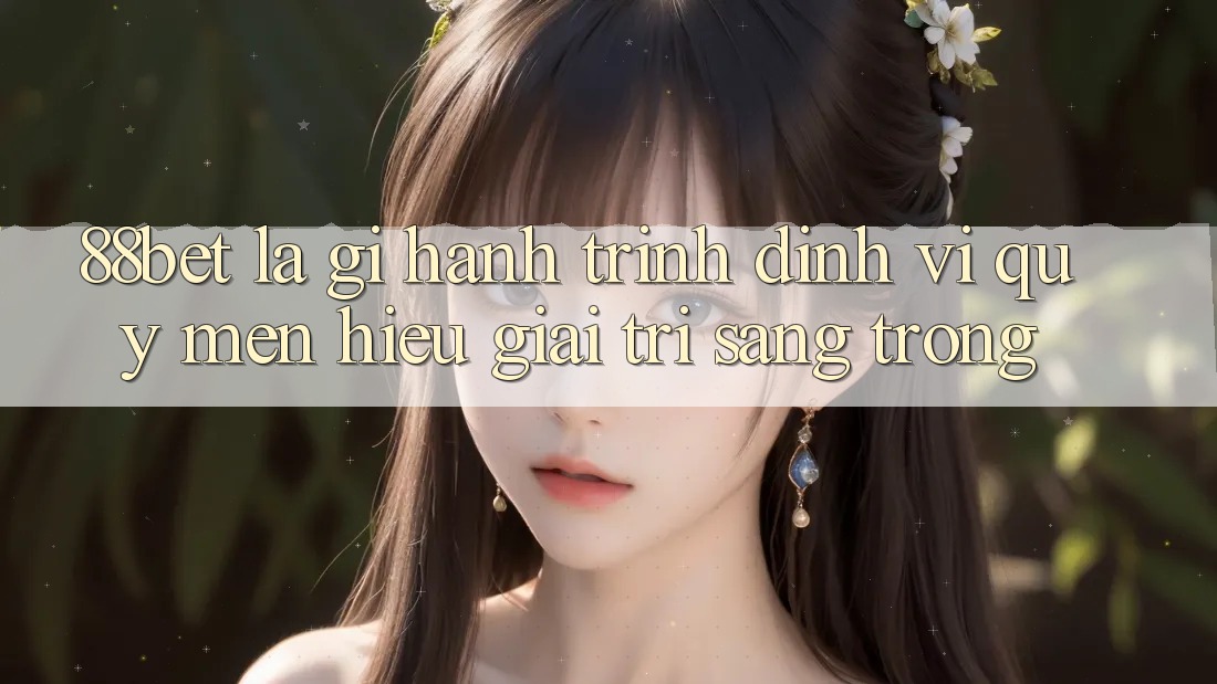 88bet Là Gì? Hành Trình Định Vị Quý mến Hiệu Giải Trí Sang trọng
