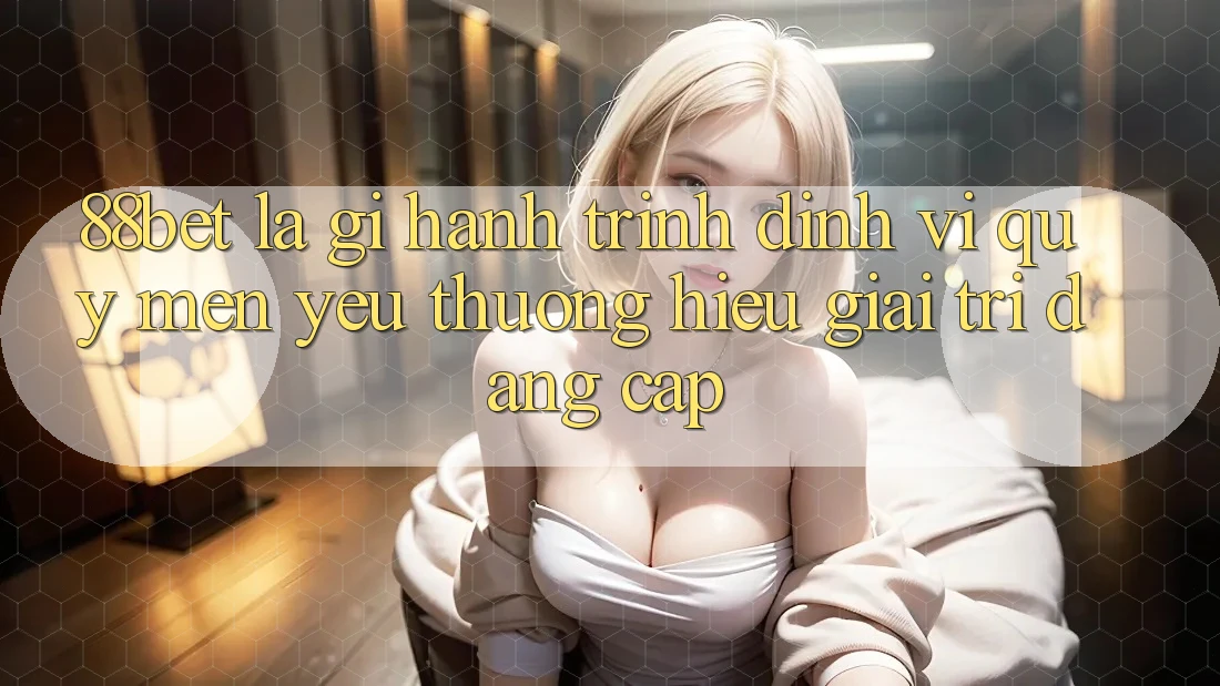 88bet Là Gì? Hành Trình Định Vị Quý mến yêu thương Hiệu Giải Trí Đẳng Cấp