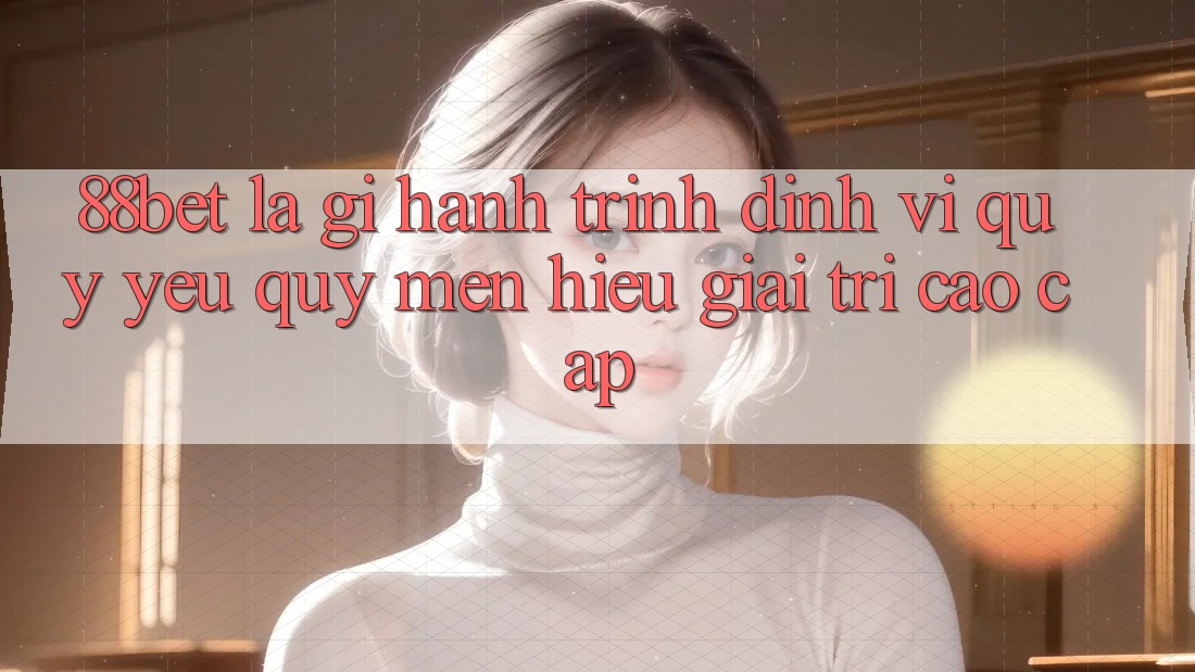 88bet Là Gì? Hành Trình Định Vị Quý yêu quý mến Hiệu Giải Trí Cao cấp