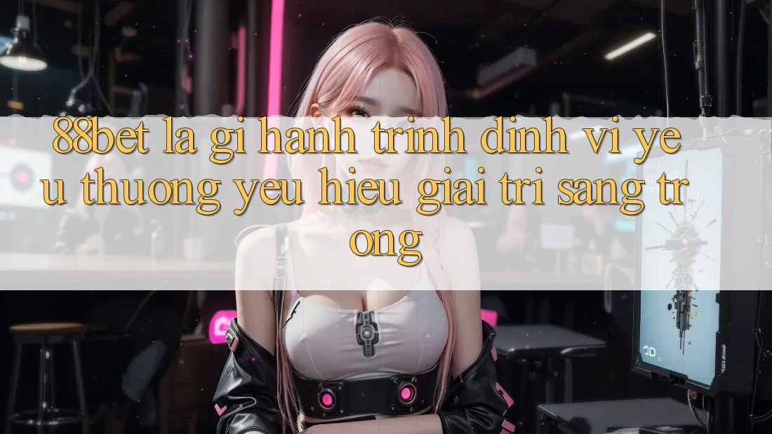 88bet Là Gì? Hành Trình Định Vị Yêu thương yêu Hiệu Giải Trí Sang trọng