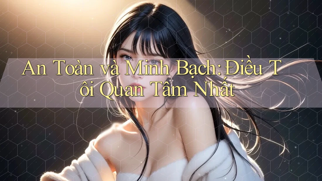 An Toàn và Minh Bạch: Điều Tôi Quan Tâm Nhất