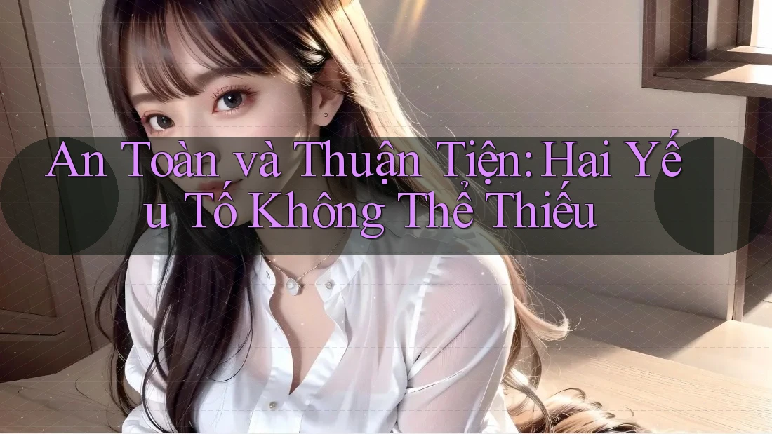 An Toàn và Thuận Tiện: Hai Yếu Tố Không Thể Thiếu