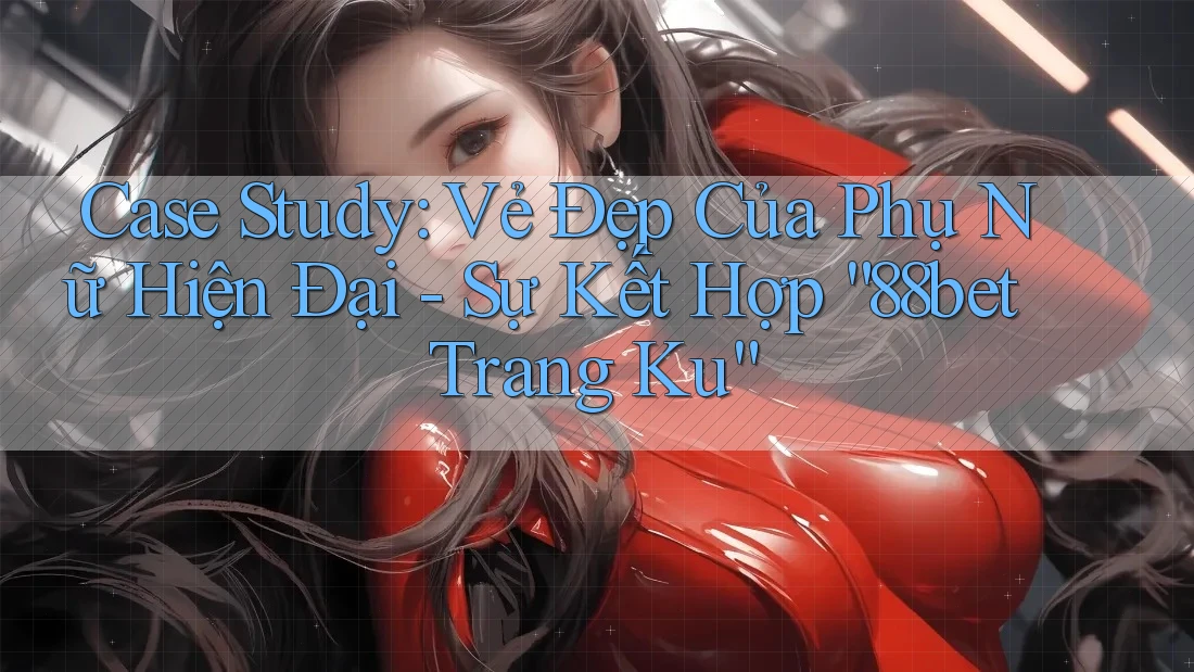 Case Study: Vẻ Đẹp Của Phụ Nữ Hiện Đại - Sự Kết Hợp “88bet Trang Ku”