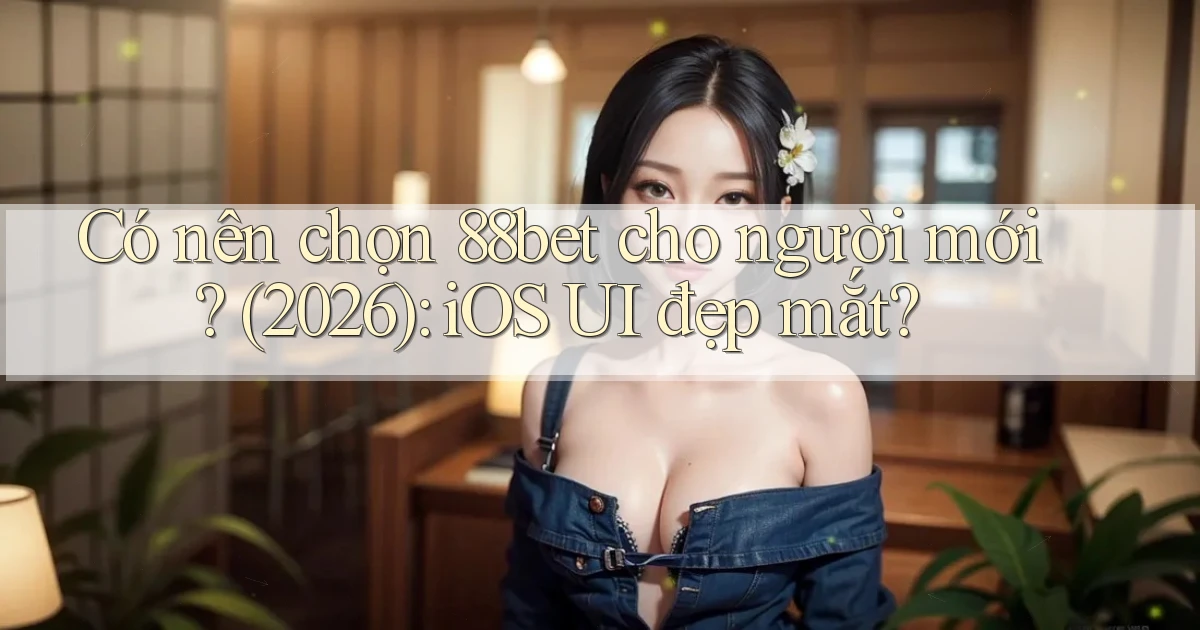 Có nên chọn 88bet cho người mới (2026) iOS UI đẹp mắt