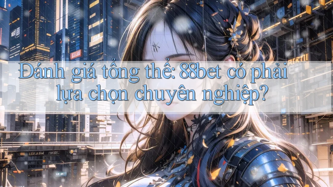 Đánh giá tổng thể: 88bet có phải lựa chọn chuyên nghiệp?