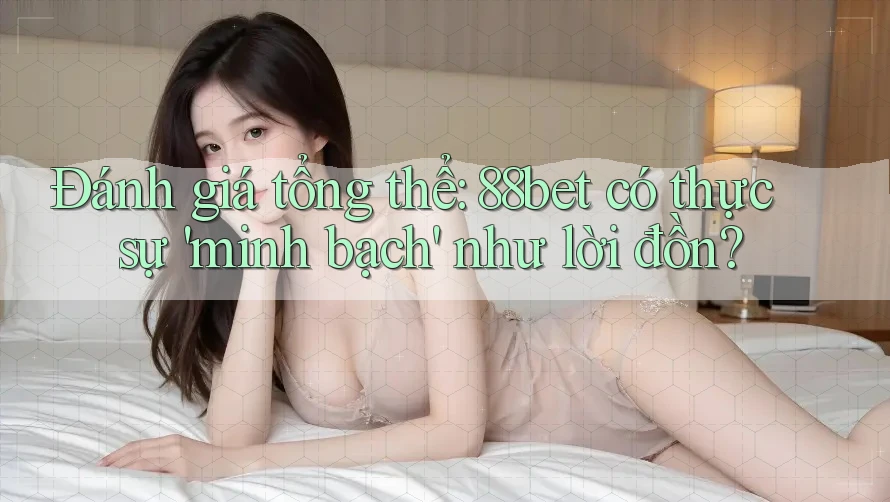 Đánh giá tổng thể: 88bet có thực sự 'minh bạch' như lời đồn?