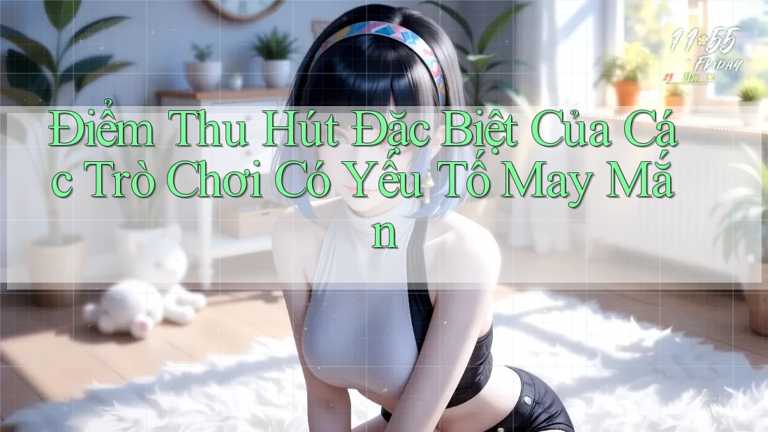 Điểm Thu Hút Đặc Biệt Của Các Trò Chơi Có Yếu Tố May Mắn