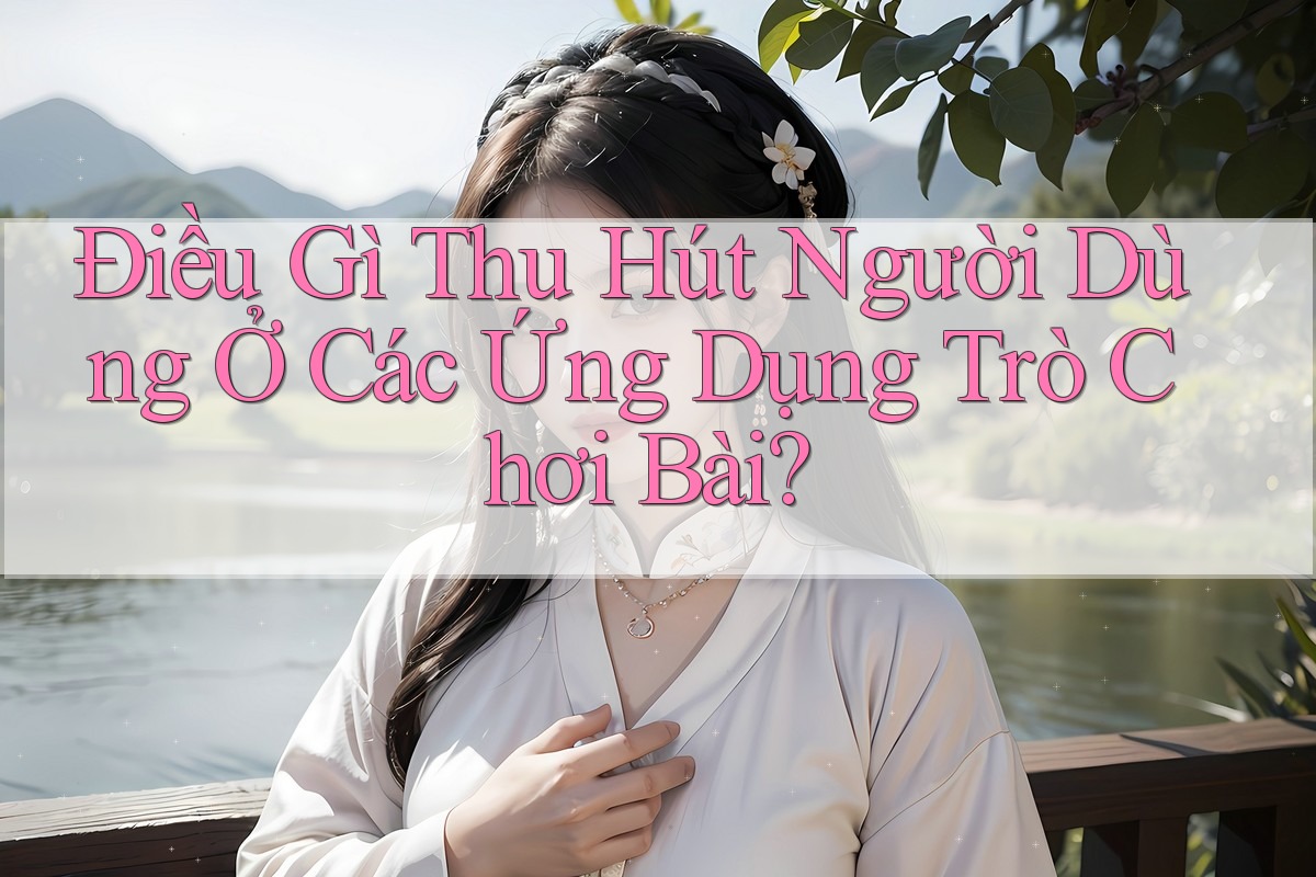 Điều Gì Thu Hút Người Dùng Ở Các Ứng Dụng Trò Chơi Bài? Điều Gì Thu Hút Người Dùng Ở Các Ứng Dụng Trò Chơi Bài?