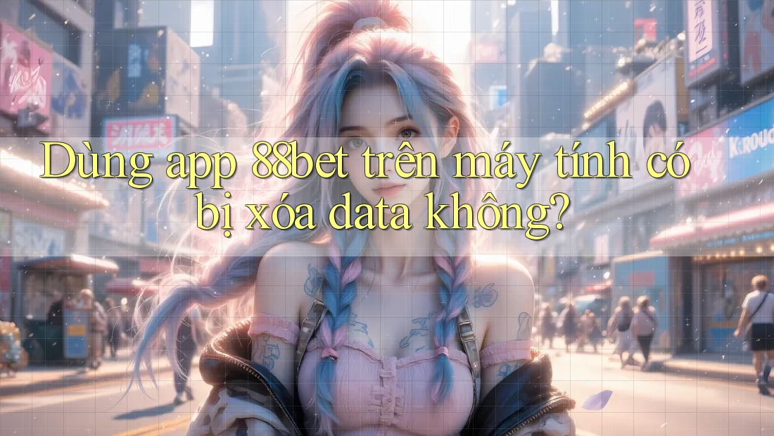 Dùng app 88bet trên máy tính có bị xóa data không?