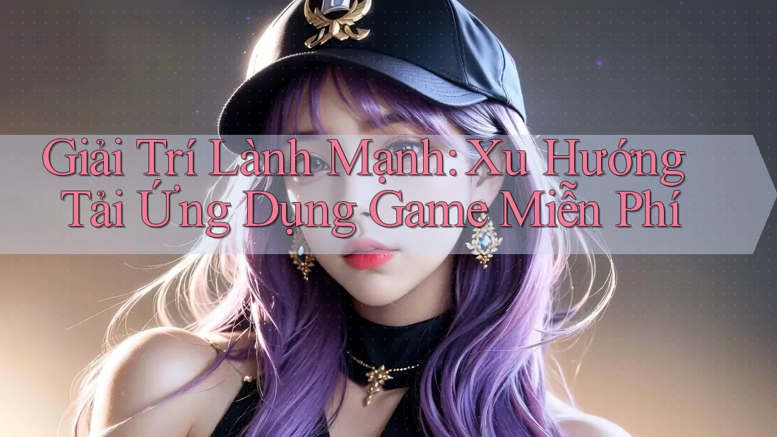 Giải Trí Lành Mạnh: Xu Hướng Tải Ứng Dụng Game Miễn Phí