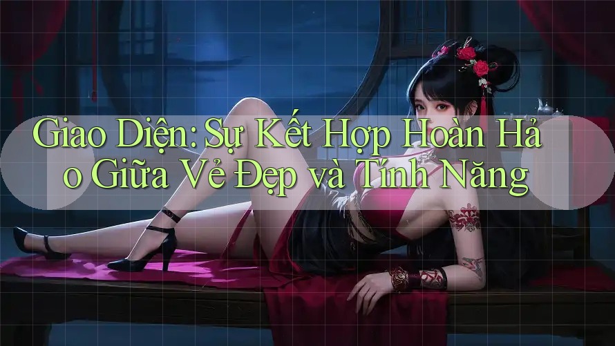 Giao Diện: Sự Kết Hợp Hoàn Hảo Giữa Vẻ Đẹp và Tính Năng