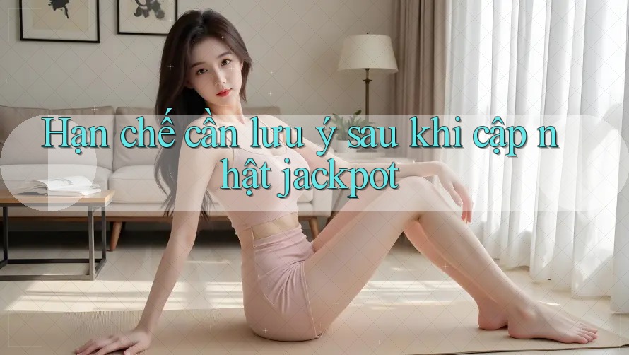 Hạn chế cần lưu ý sau khi cập nhật jackpot
