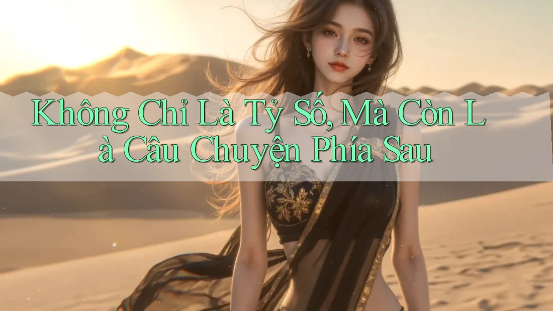 Không Chỉ Là Tỷ Số, Mà Còn Là Câu Chuyện Phía Sau