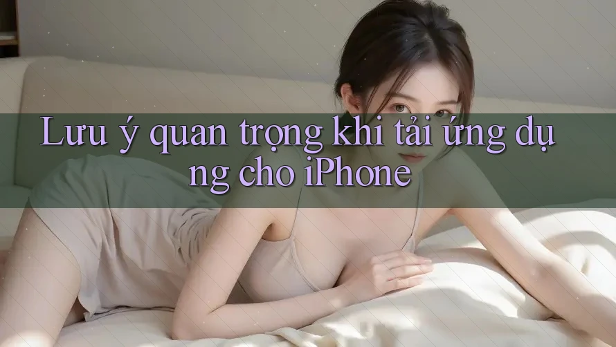 Lưu ý quan trọng khi tải ứng dụng cho iPhone Lưu ý quan trọng khi tải ứng dụng cho iPhone