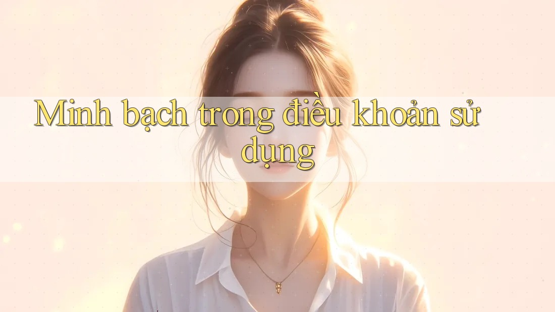 Minh bạch trong điều khoản sử dụng