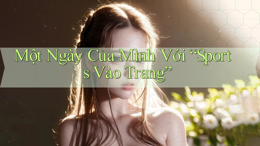 Một Ngày Của Mình Với “Sports Vào Trang”