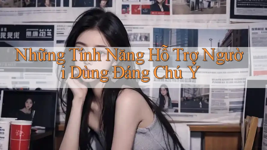 Những Tính Năng Hỗ Trợ Người Dùng Đáng Chú Ý