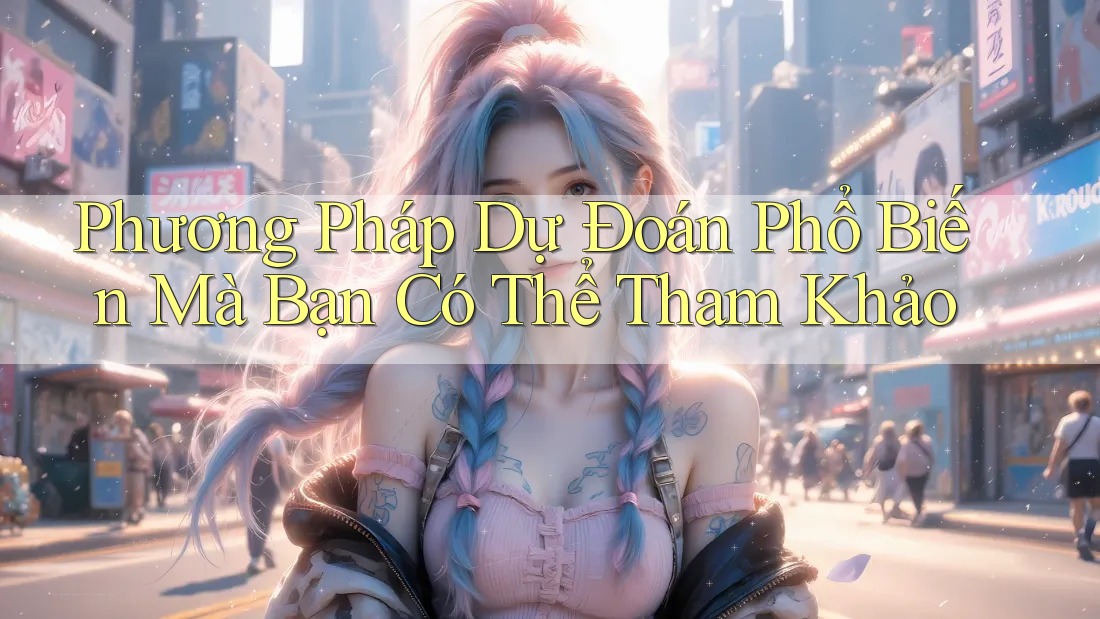 Phương Pháp Dự Đoán Phổ Biến Mà Bạn Có Thể Tham Khảo Phương Pháp Dự Đoán Phổ Biến Mà Bạn Có Thể Tham Khảo