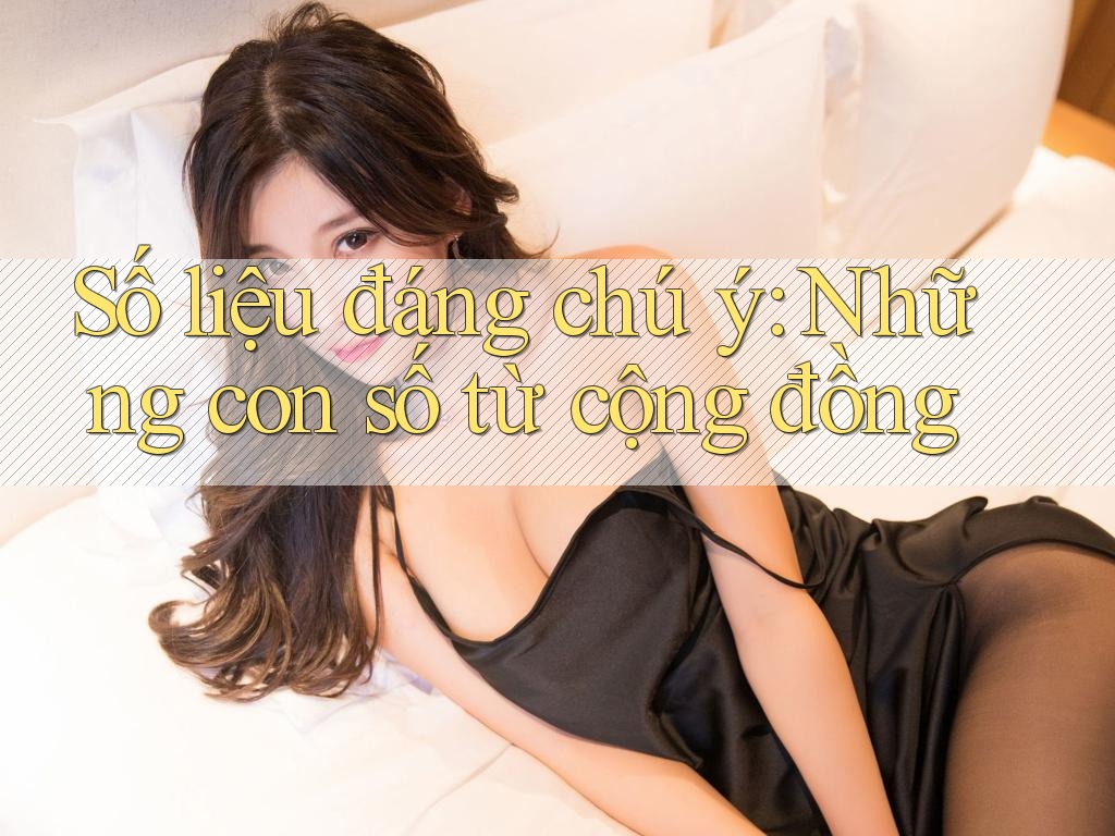 Số liệu đáng chú ý: Những con số từ cộng đồng