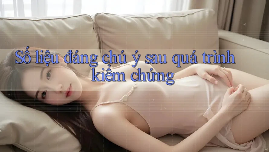 Số liệu đáng chú ý sau quá trình kiểm chứng