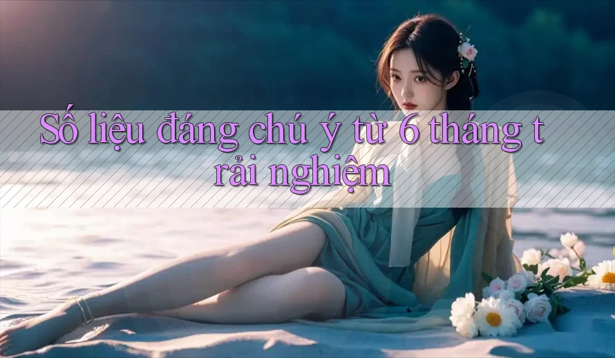 Số liệu đáng chú ý từ 6 tháng trải nghiệm Số liệu đáng chú ý từ 6 tháng trải nghiệm