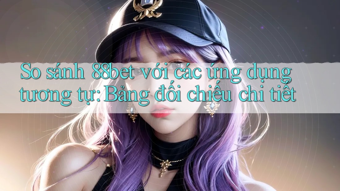 So sánh 88bet với các ứng dụng tương tự: Bảng đối chiếu chi tiết