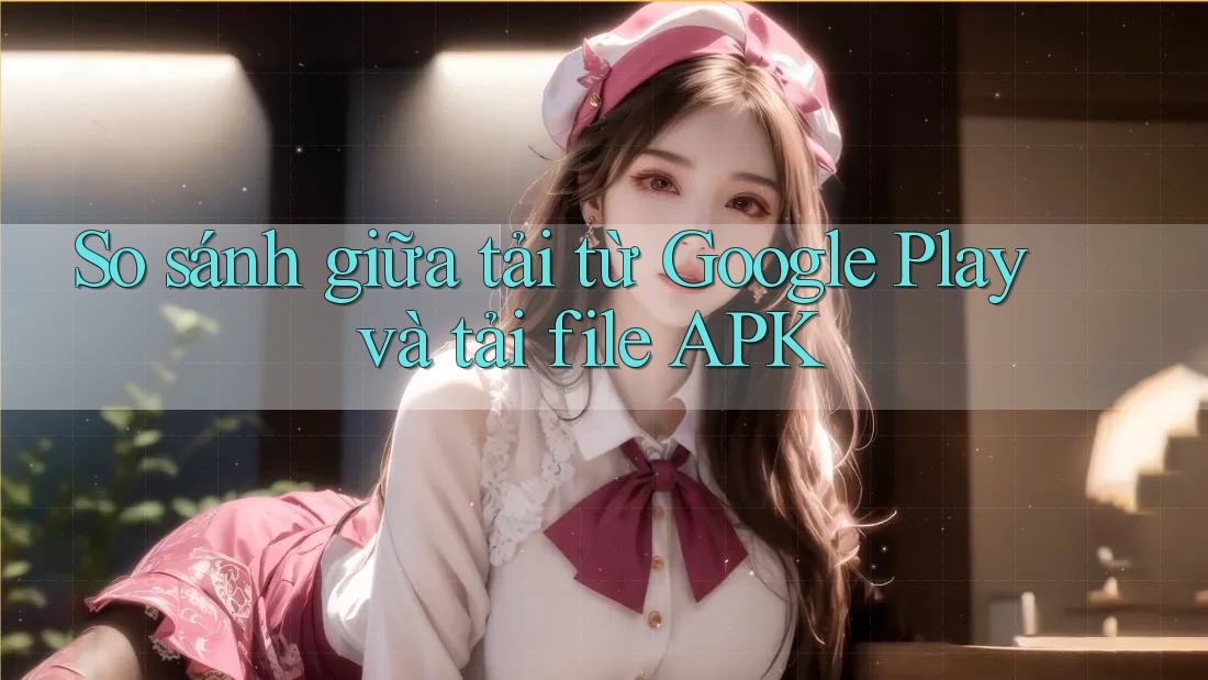So sánh giữa tải từ Google Play và tải file APK