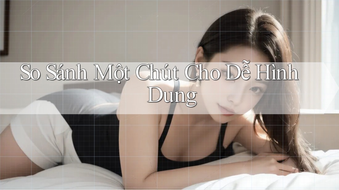 So sánh một chút cho dễ hình dung