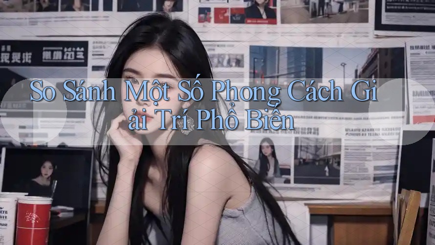So Sánh Một Số Phong Cách Giải Trí Phổ Biến So Sánh Một Số Phong Cách Giải Trí Phổ Biến