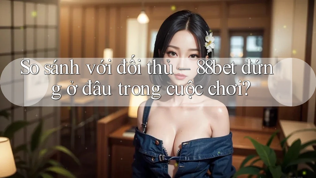 So sánh với đối thủ – 88bet đứng ở đâu trong cuộc chơi?