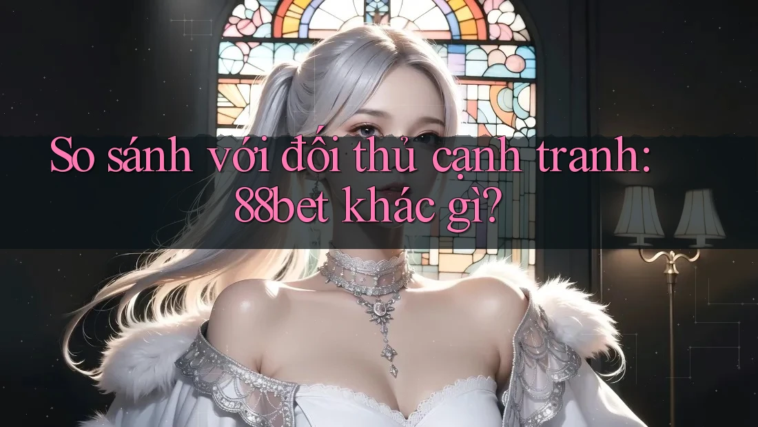 So sánh với đối thủ cạnh tranh: 88bet khác gì?
