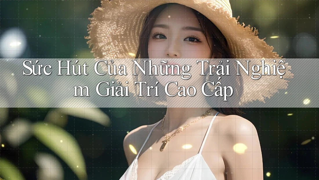 Sức Hút Của Những Trải Nghiệm Giải Trí Cao Cấp