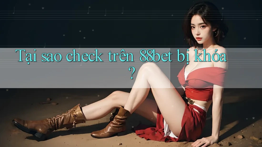 Tại sao check trên 88bet bị khóa?