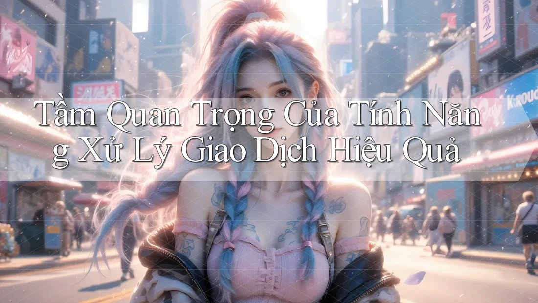 Tầm Quan Trọng Của Tính Năng Xử Lý Giao Dịch Hiệu Quả