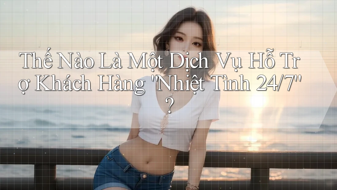 Thế Nào Là Một Dịch Vụ Hỗ Trợ Khách Hàng “Nhiệt Tình 24/7”?