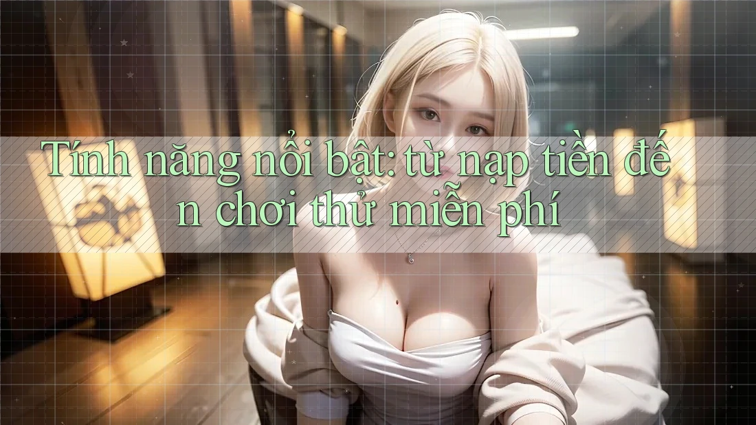 Tính năng nổi bật: từ nạp tiền đến chơi thử miễn phí
