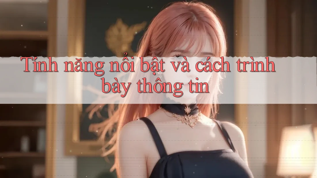 Tính năng nổi bật và cách trình bày thông tin