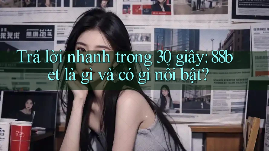 Trả lời nhanh trong 30 giây: 88bet là gì và có gì nổi bật?