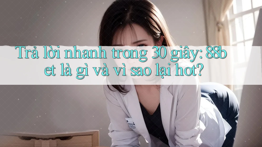 Trả lời nhanh trong 30 giây: 88bet là gì và vì sao lại hot?