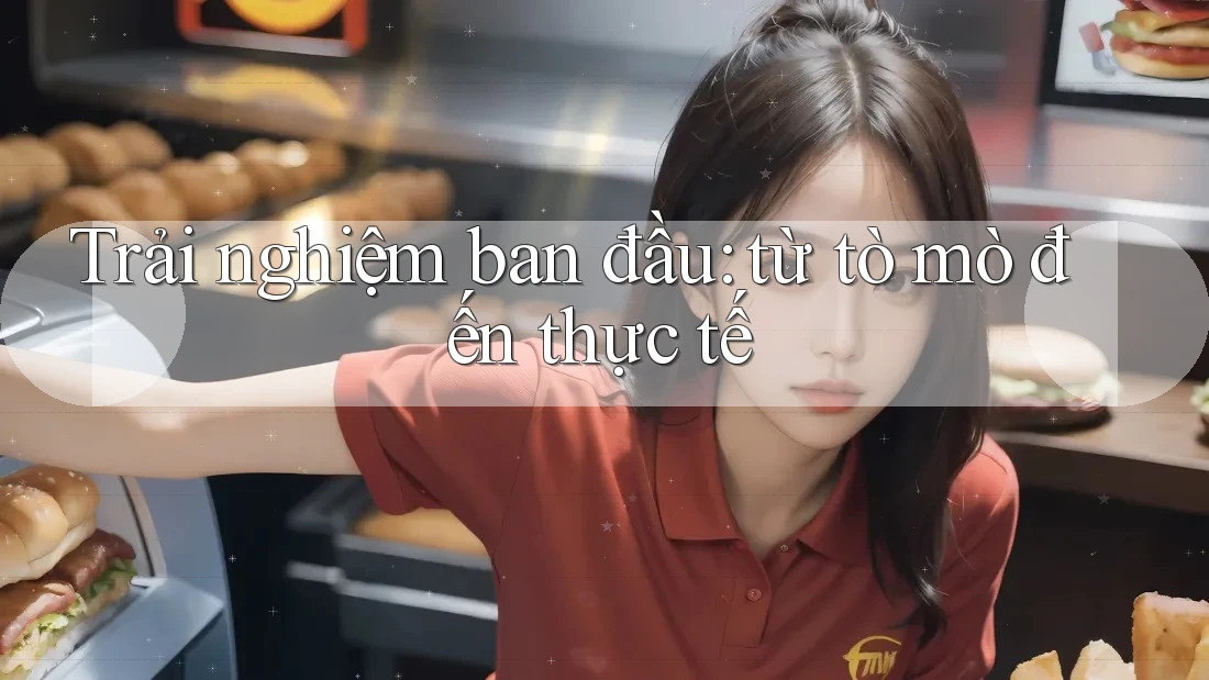 Trải nghiệm ban đầu: từ tò mò đến thực tế