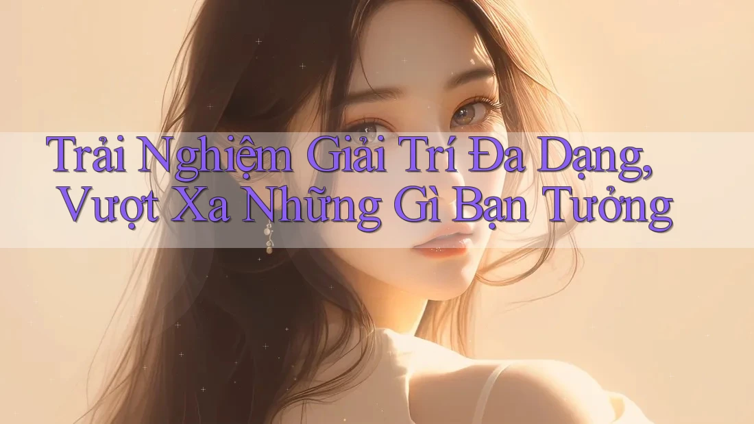 Trải Nghiệm Giải Trí Đa Dạng, Vượt Xa Những Gì Bạn Tưởng