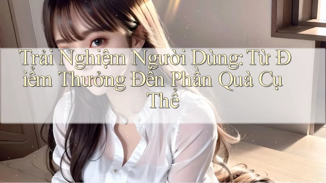 Trải Nghiệm Người Dùng: Từ Điểm Thưởng Đến Phần Quà Cụ Thể