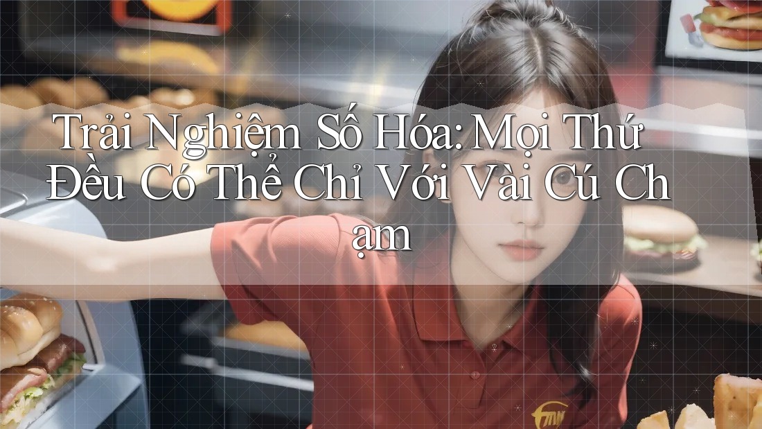Trải Nghiệm Số Hóa: Mọi Thứ Đều Có Thể Chỉ Với Vài Cú Chạm