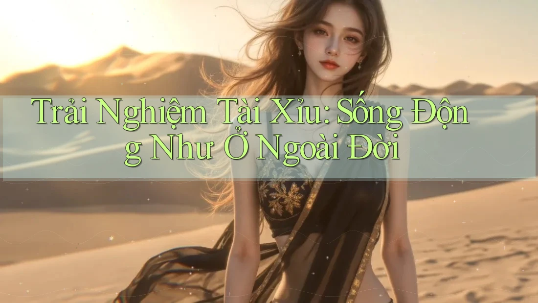Trải Nghiệm Tài Xỉu: Sống Động Như Ở Ngoài Đời