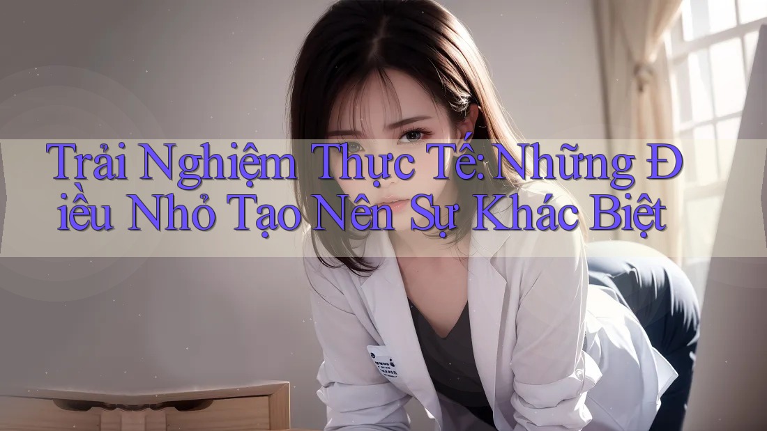Trải Nghiệm Thực Tế: Những Điều Nhỏ Tạo Nên Sự Khác Biệt