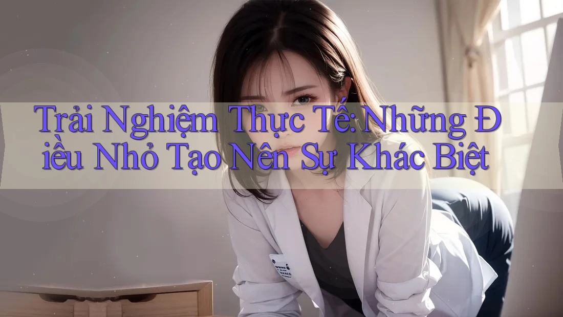 Trải Nghiệm Thực Tế: Những Điều Nhỏ Tạo Nên Sự Khác Biệt